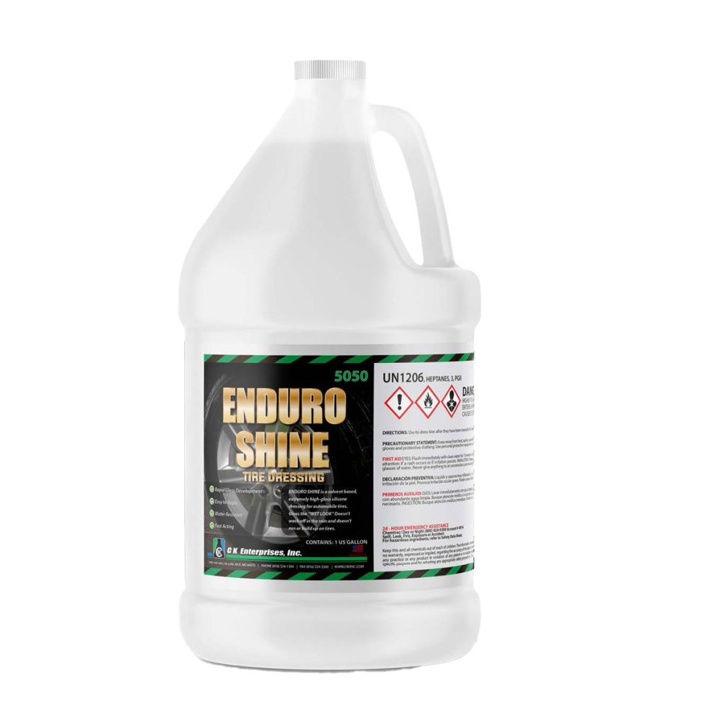 Enduro Shine Tire Dressing cleaner 1 Gallon Bottle