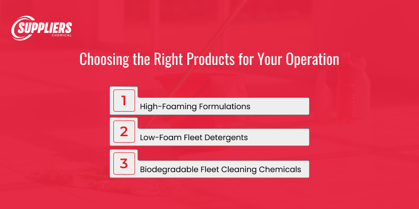 Choosing the Right Products for Your Operation